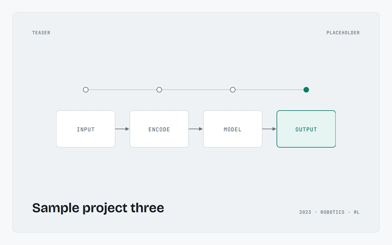 Sample project three